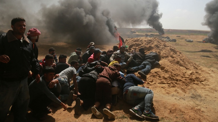 Laporan: Hamas Perintahkan Demonstran Palestina untuk Mundur dari Perbatasan Israel